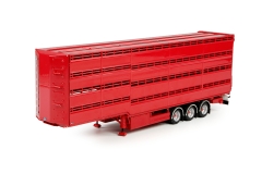 TB 000029d / Cattle trailer Houghton Parkhouse red