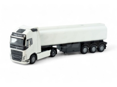 Volvo FH 4x2 with Tanker Trailer / 1:25 White