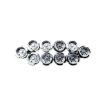 Rim rear vintage chrome (10pcs)