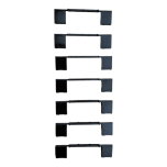 Mudguard set straight Meusburger trailer