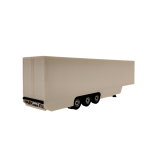 Reefer trailer + sideskirts (Semi-manufactured)