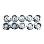 Achtervelg volvo chroom ( per 10 stuks)