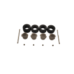 Rim / tyre set 16mm (2axles)